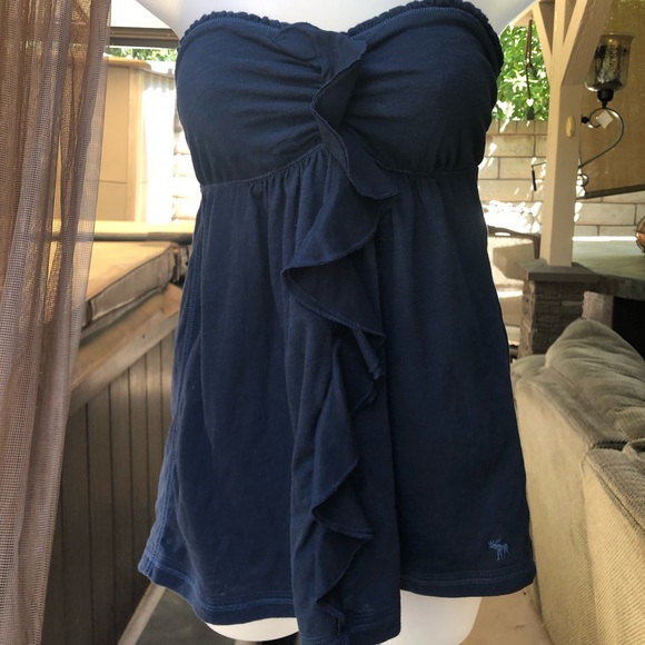Abercrombie & Fitch Tops - Abercrombie & Fitch 💥beautiful navy, top 💙 Abercrombie & Fitch Tops - Abercrombie & Fitch 💥beautiful navy, top 💙